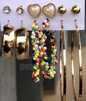 Six Pairs of Earrings Set