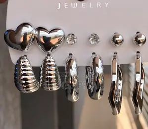 Six Pairs of Earrings Set