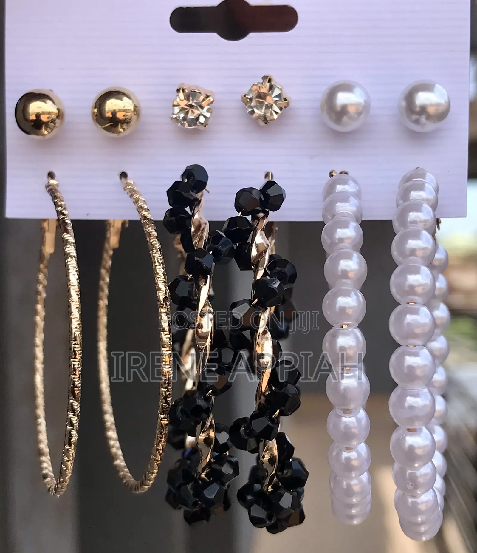 Six Pairs of Earrings Set