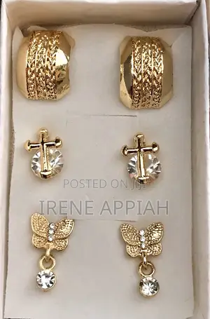 3 Pairs of Earrings
