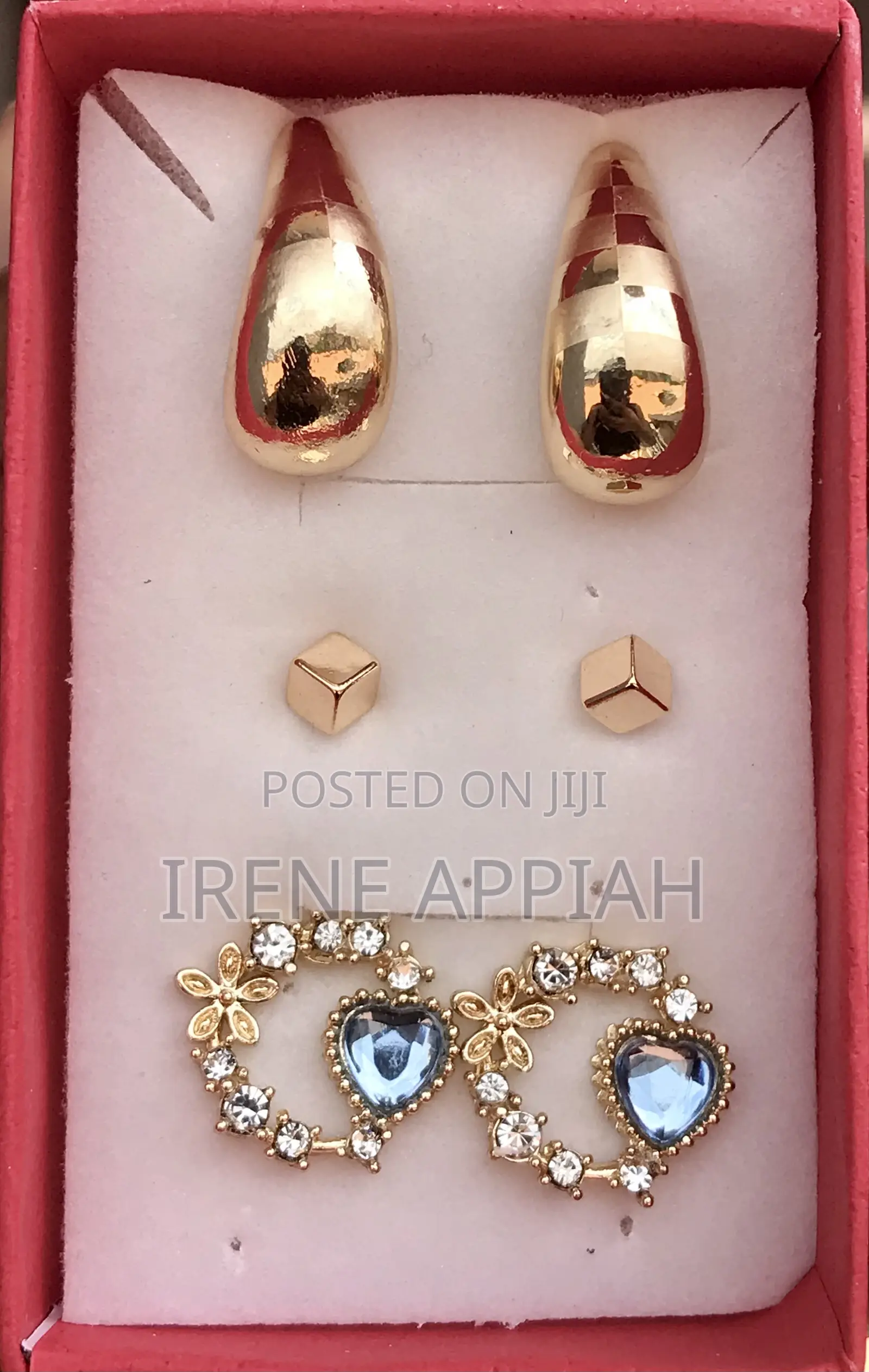 3 Pairs of Earrings