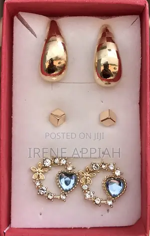 3 Pairs of Earrings