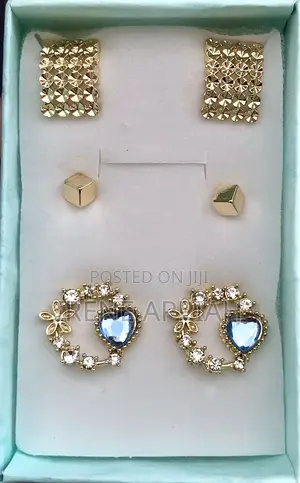 3 Pairs of Earrings
