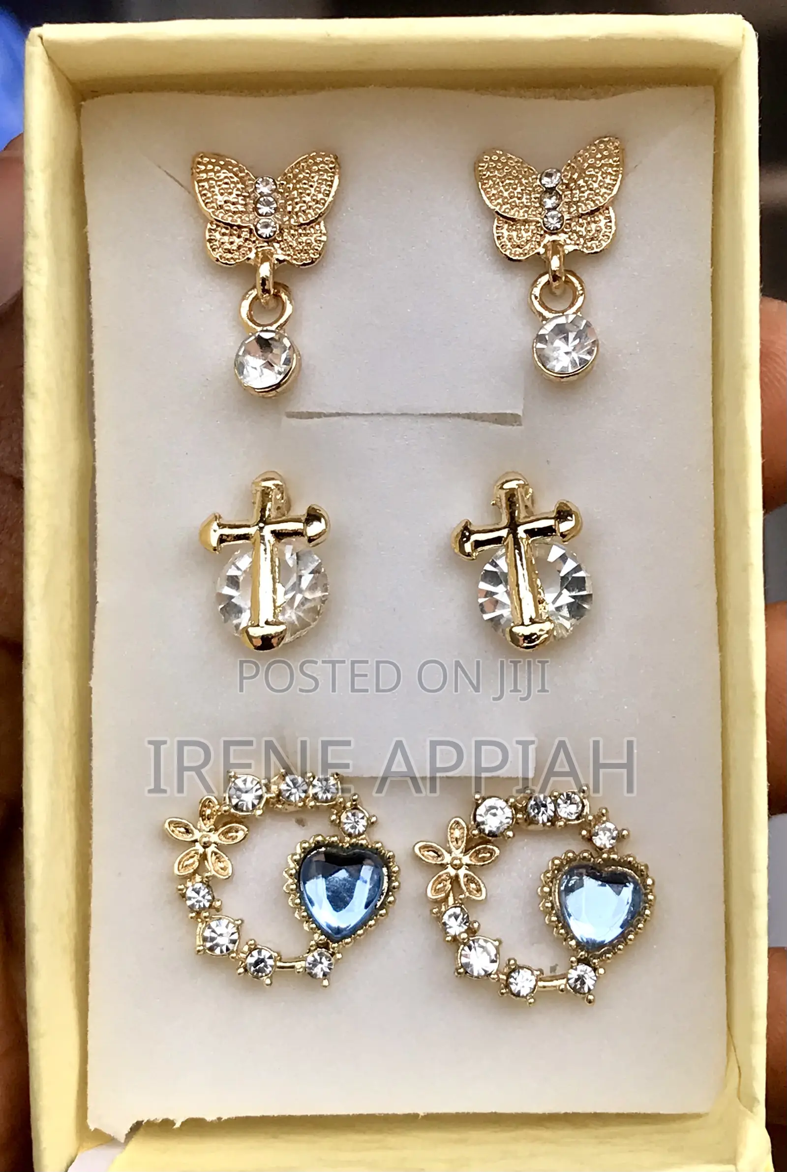 3 Pairs of Earrings