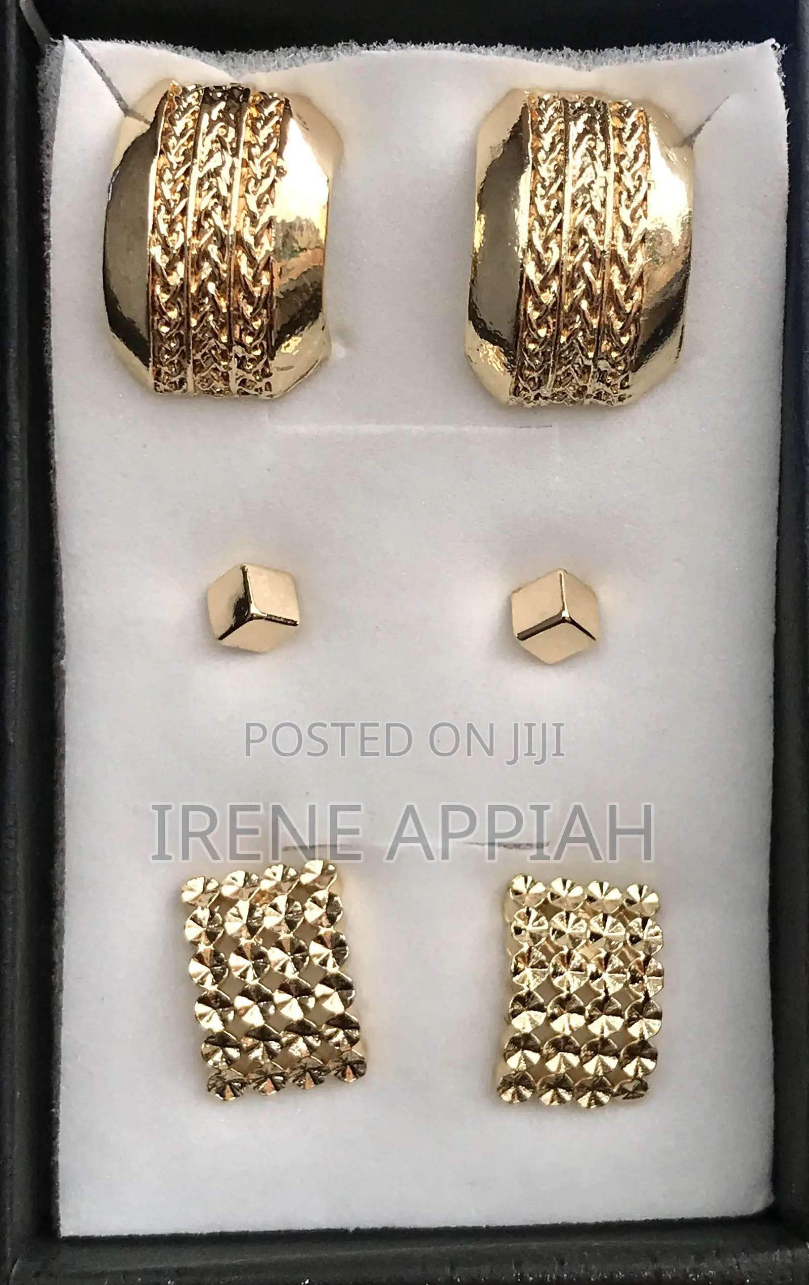 3 Pairs of Earrings