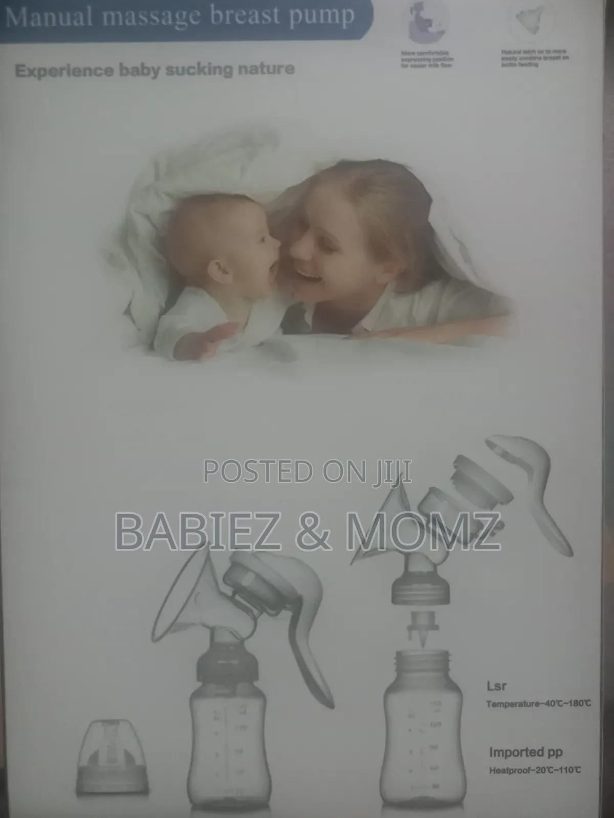 Manual Breast Pump – Comfortable Easy to Use | Baby Feeding Pump