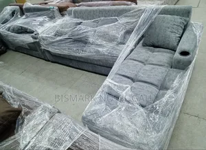 3 Set L- Shaped + Single Sofa Chair