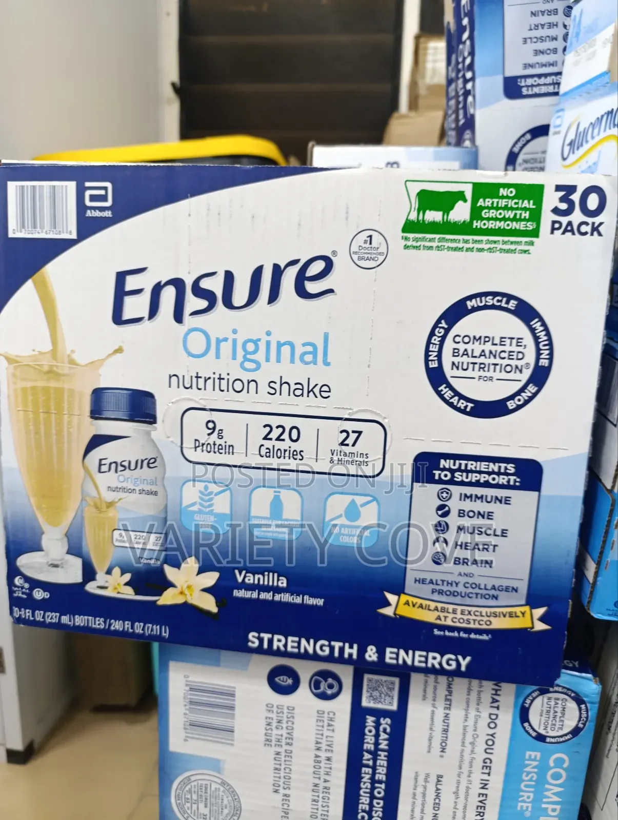 Ensure Original Vanilla (30 Pack)