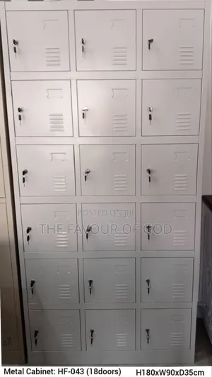 Exquisite 18 Drawer Metal Cabinet