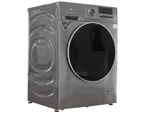 New TCL 10.5 Kg Washing Machine Front Load Full Automatic Wash Silver