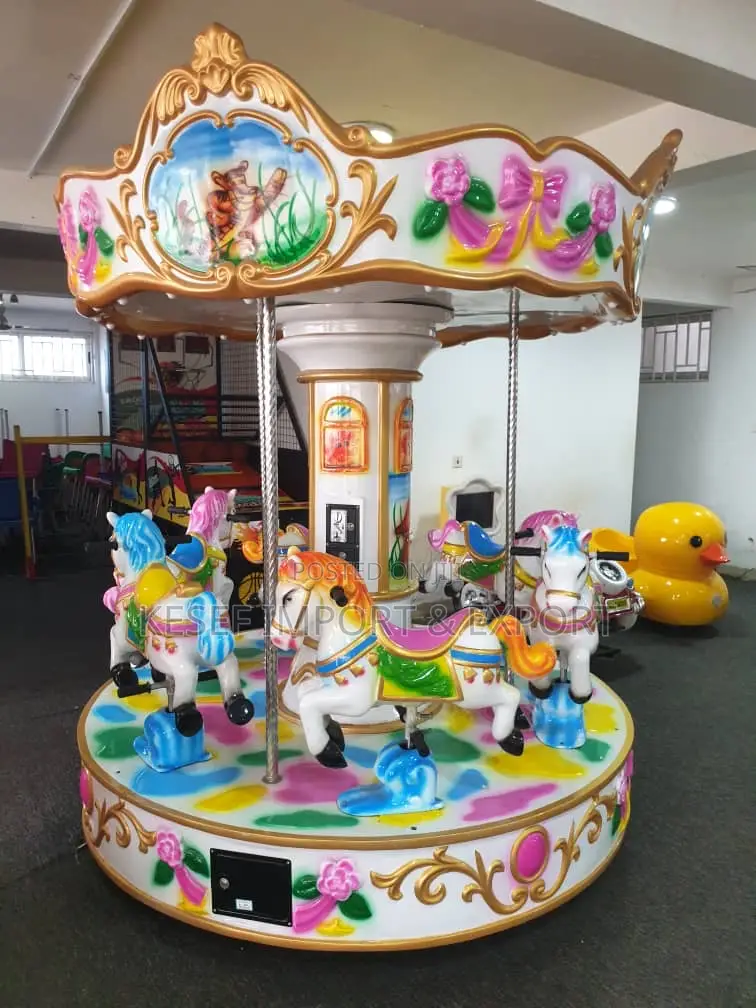 Carousel Merry-Go-Round Kids Play Ground