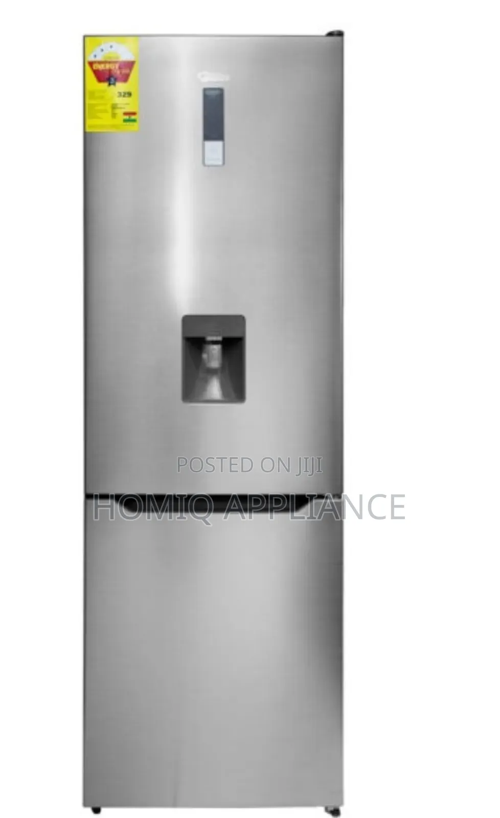 Midea 302ltrs Double Door Bottom Freezer 4 Stars