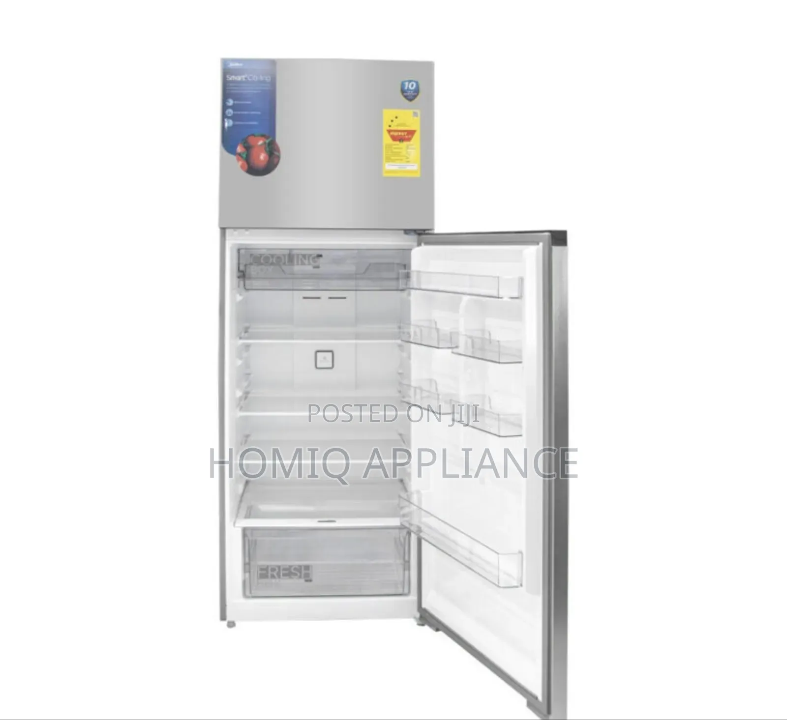463litrs Midea Defrost Top Freezer Available in Stock