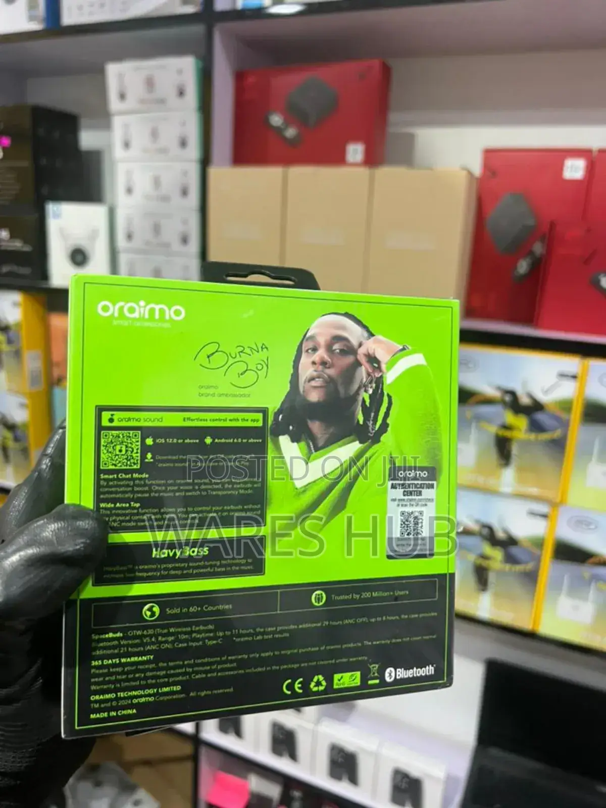 Oraimo Spacebuds Hybrid Anc True Wireless Earbuds