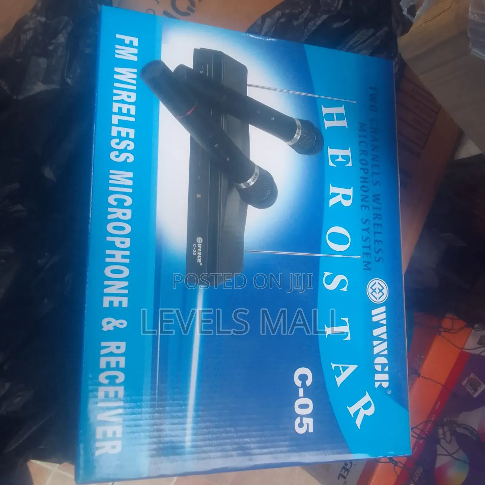 Fm Wireless Microphone Hero Star