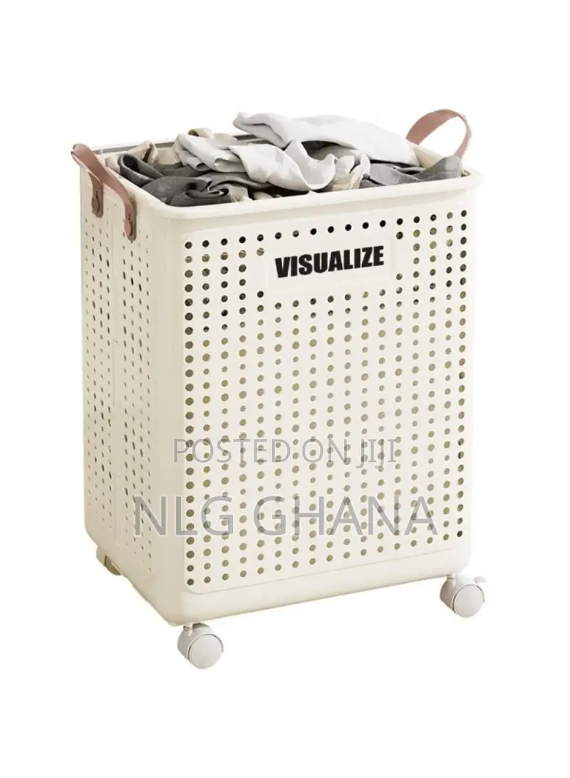 Hollow Design Foldable Laundry Basket Dirty Clothes Storage. Tvx24318