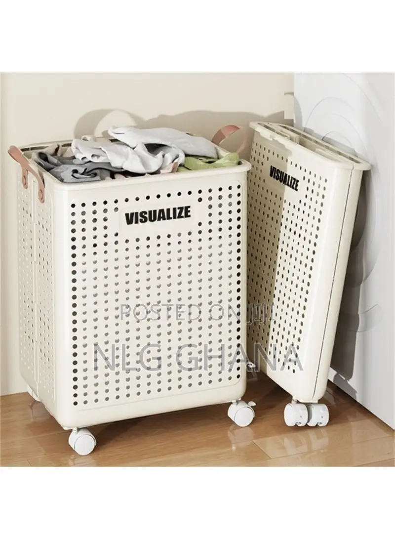 Hollow Design Foldable Laundry Basket Dirty Clothes Storage. Tvx24318