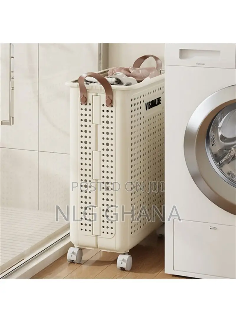 Hollow Design Foldable Laundry Basket Dirty Clothes Storage. Tvx24318