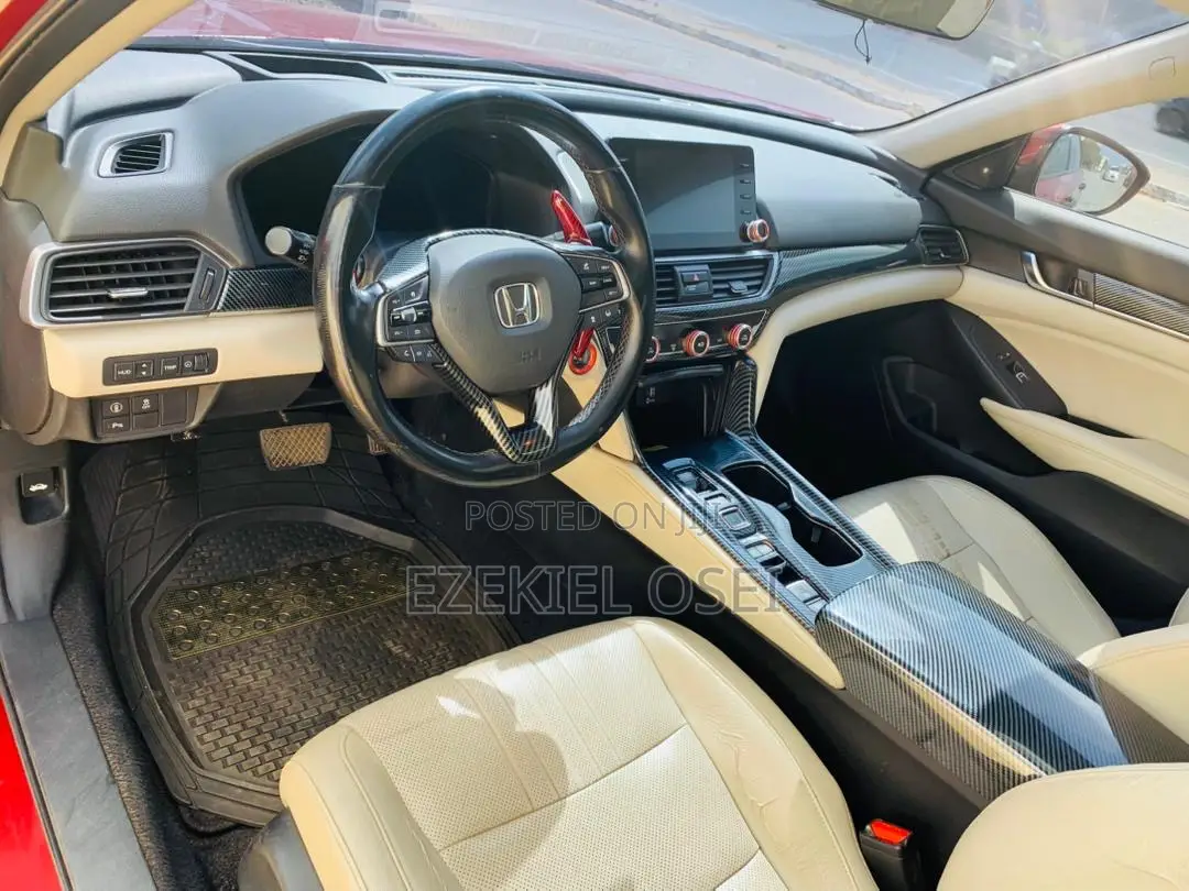Honda Accord Sport (2.0L 4cyl Turbo 6M) 2019 Red