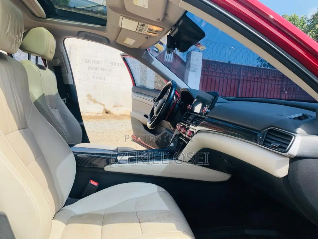 Honda Accord Sport (2.0L 4cyl Turbo 6M) 2019 Red