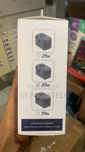 Tugii 7 in 1 Universal Travel Adapter(35w)