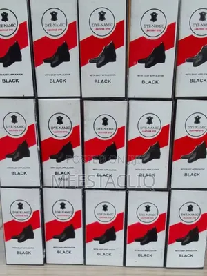 Dye-namic Leather Dye For Shoes, Bags, Belts, Upholstery - Black