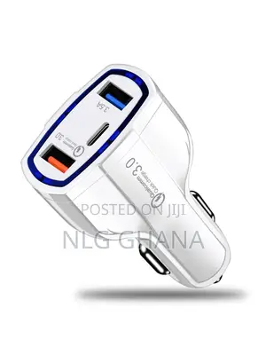 Mini Dual Usb Qc 3.0 Type-C Fast Charging Car Charger. Tvx4879