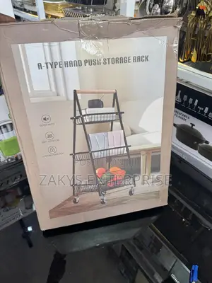 Vegetable Trolley Basket 3 Tier