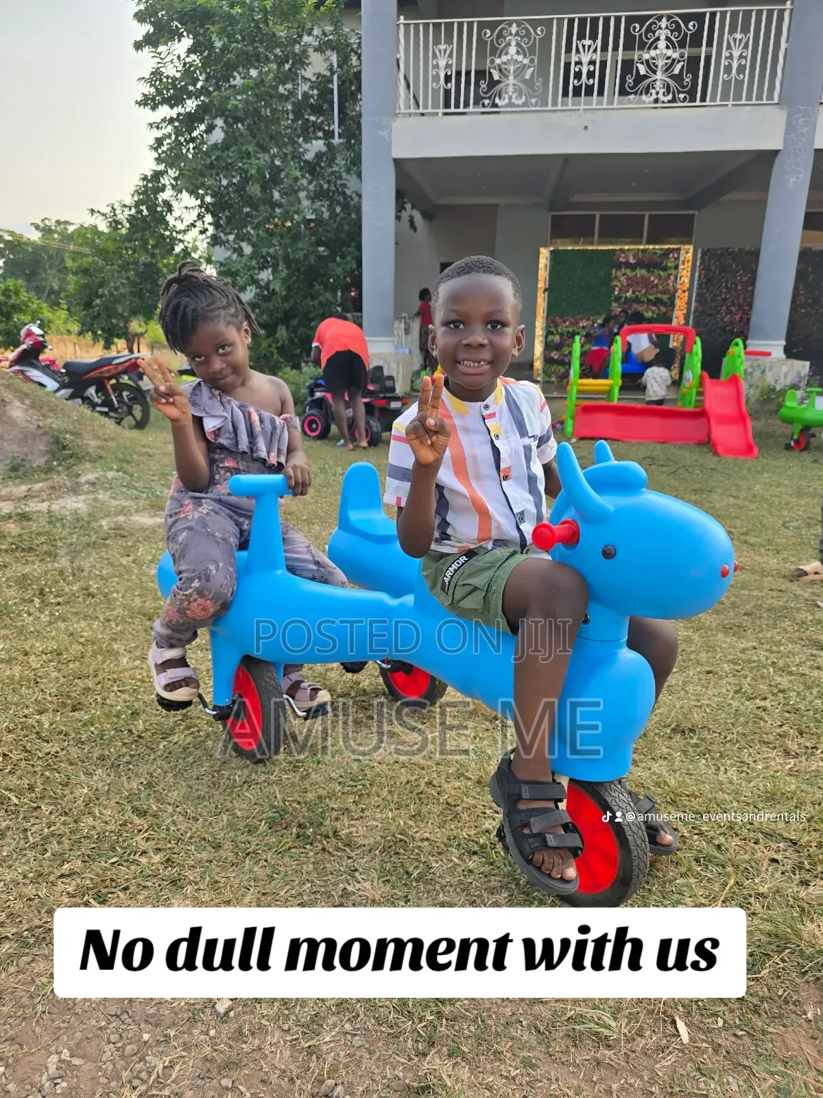 3 Seater Tricycle