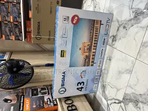 Secured New Sigma (Sig-K43v6) Full Hd Led Bright Screen 43 Inch Tv