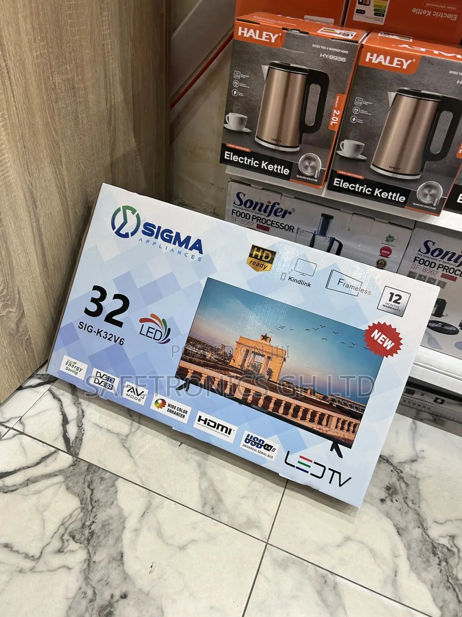 Shop Essential 32 Inch (Sig-K32v6) Sigma Bright Screen Led Hd Tv