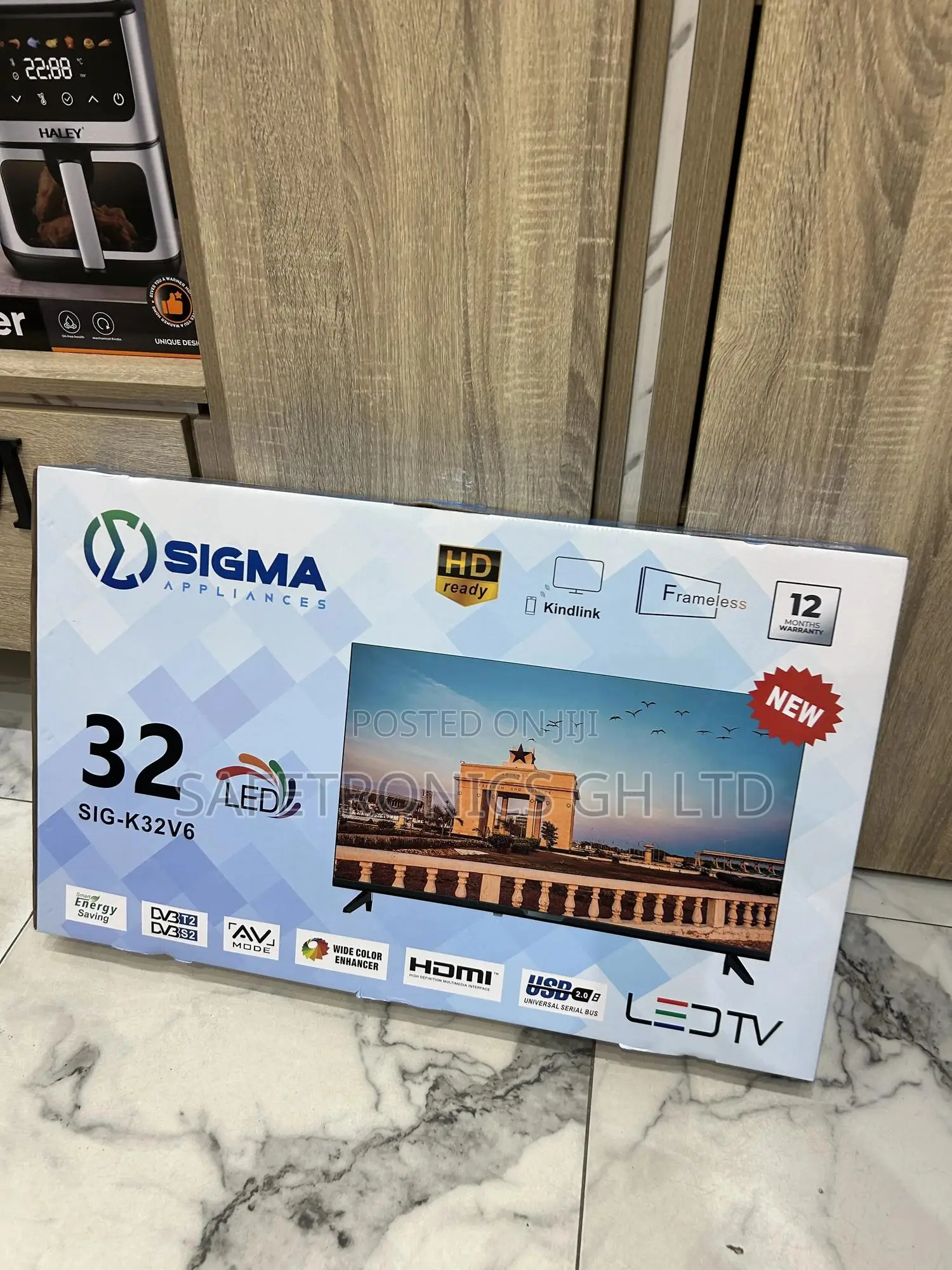 Shop Essential 32 Inch (Sig-K32v6) Sigma Bright Screen Led Hd Tv