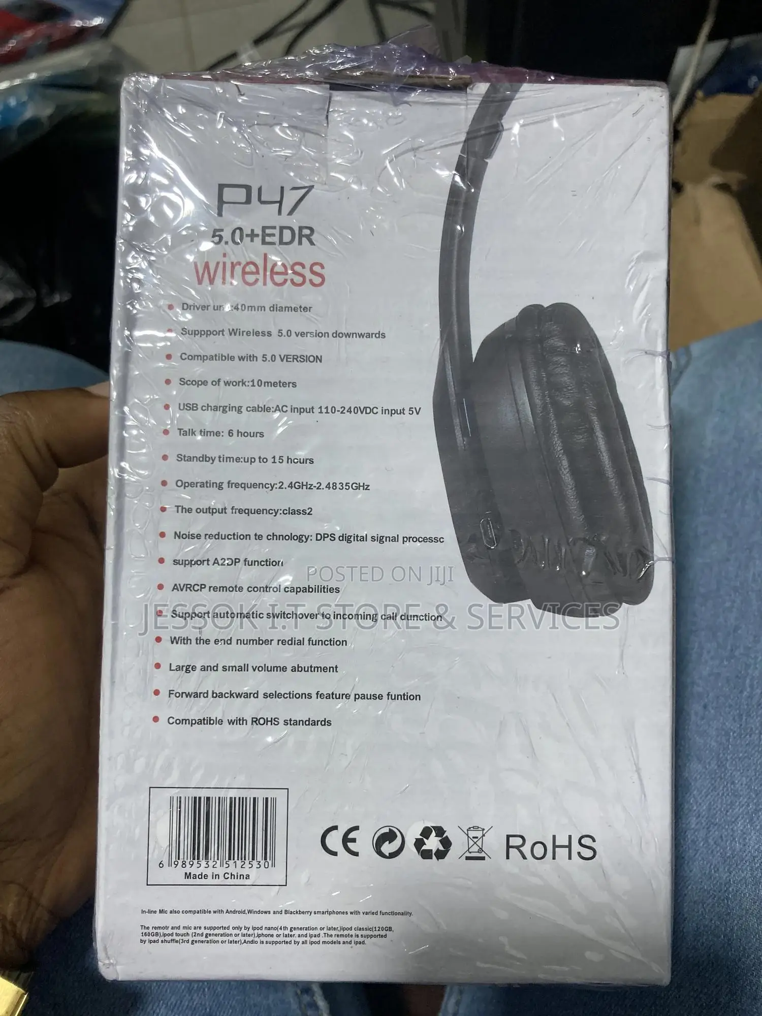 Wireless Headphone Fm Sd Card Bluetooth