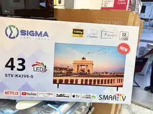 Sealed in Box Sigma 43 Inch Full Hd Smart Android Television.