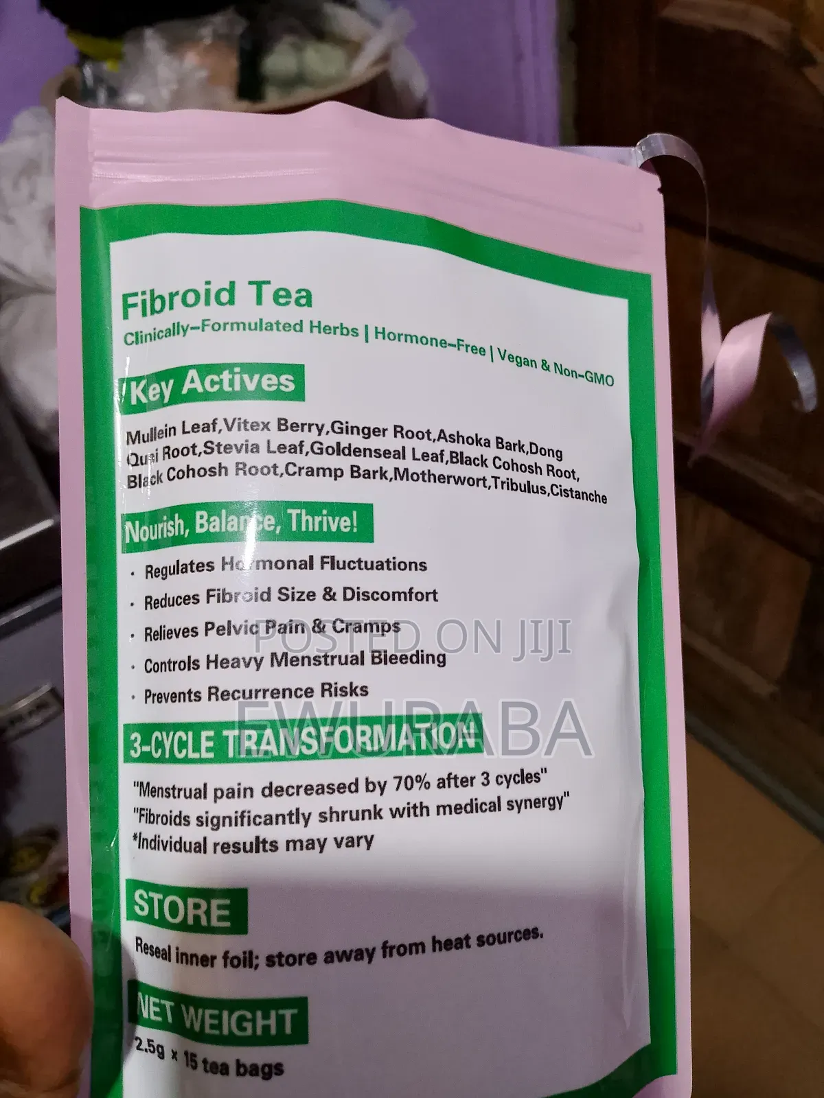 Fibroid Tea Bag