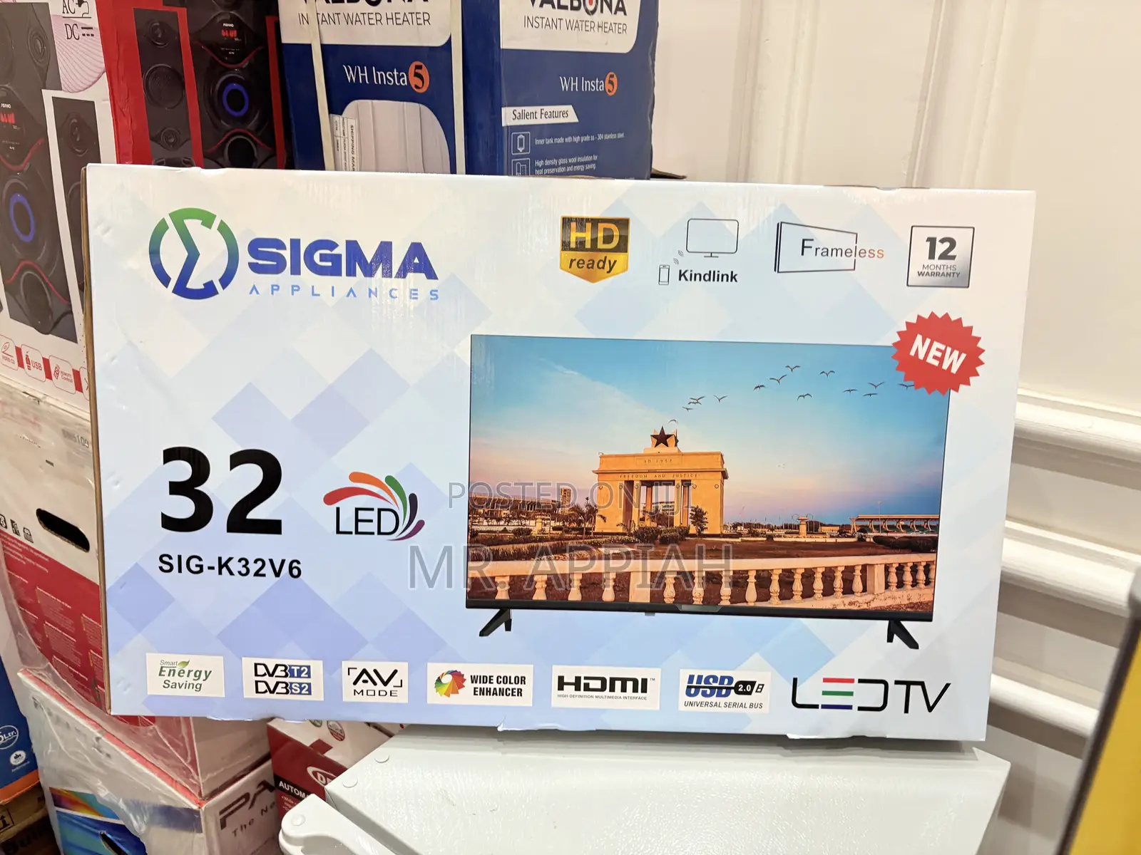 Durable and Affordable Sigma Sig-K32v6 FHD Smart Android Television 