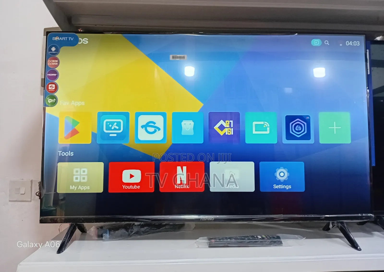 Asano 43" Android Smart – Cinema Experience at Home*