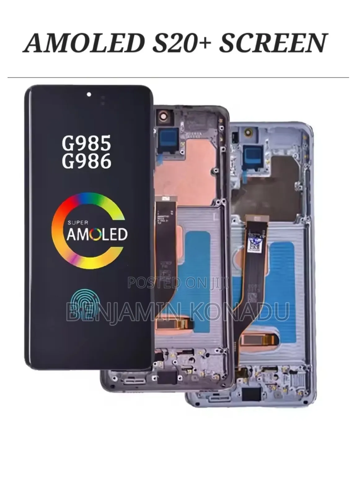 Amoled S20+ Screen