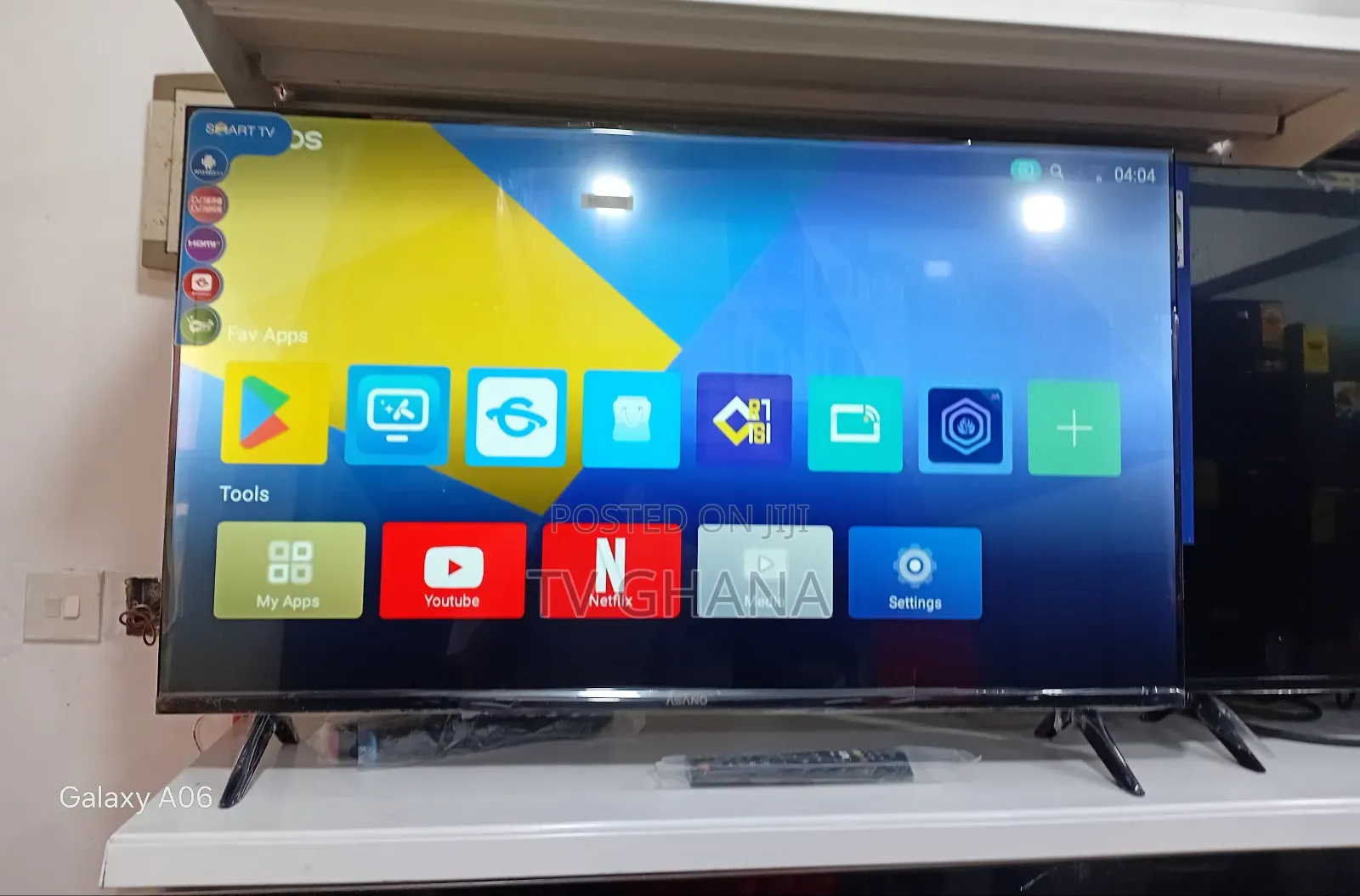 Asano 43" Smart Tv – Crisp Display, Smooth Operation