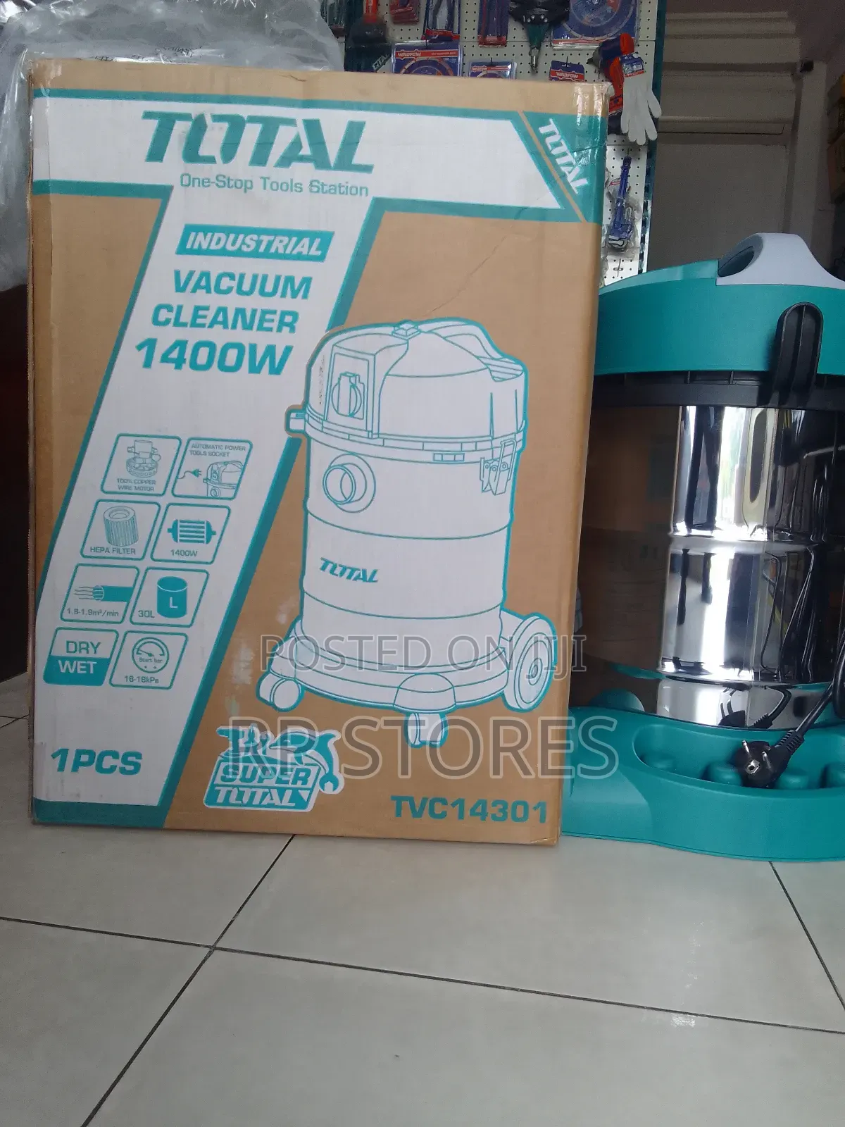 Total Vacuum Cleaner 30l