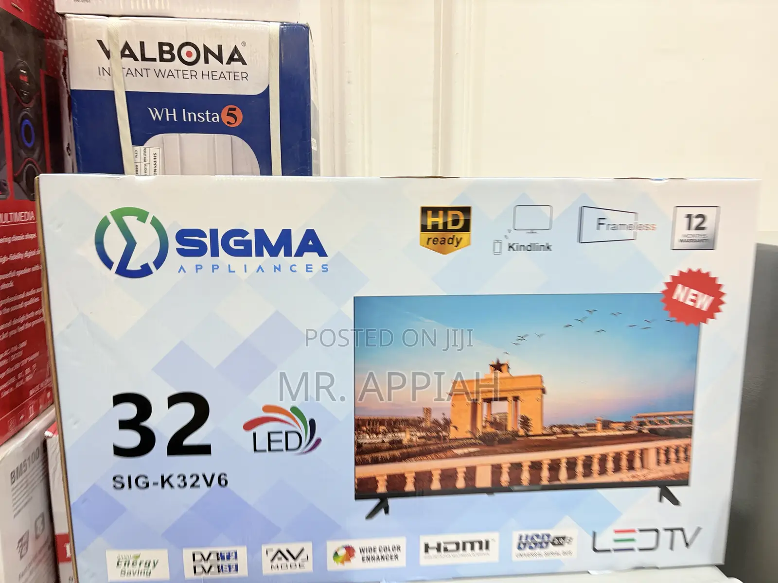 Fresh in Box Sigma FHD Smart Android Television(Black)