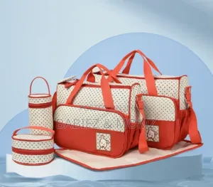 5-piece Baby Diaper Bag Set – Large Capacity, Durable Stylish