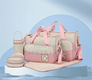 5-piece Baby Diaper Bag Set – Large Capacity, Durable Stylish