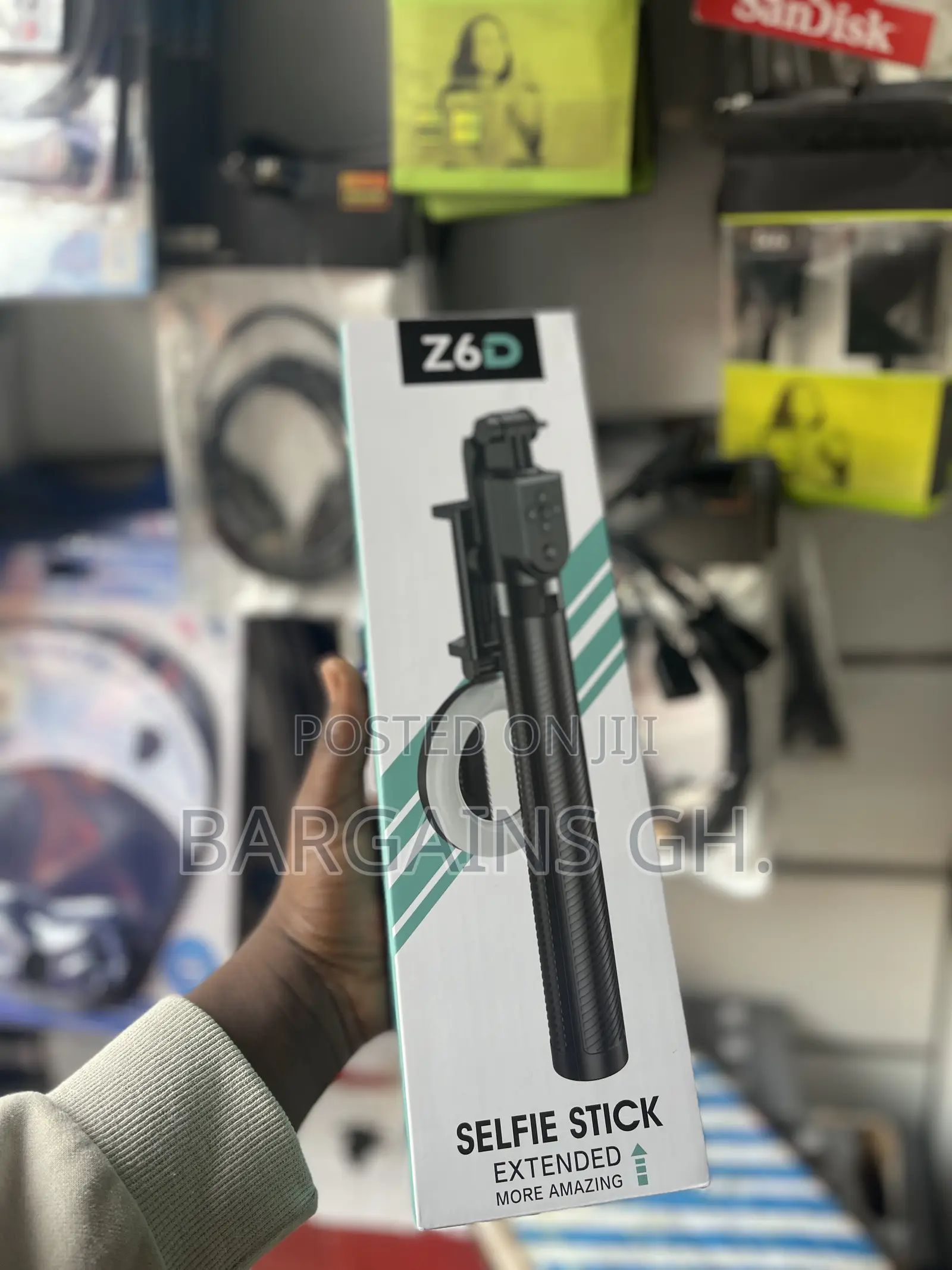 Z6d Extendable Selfie Stick