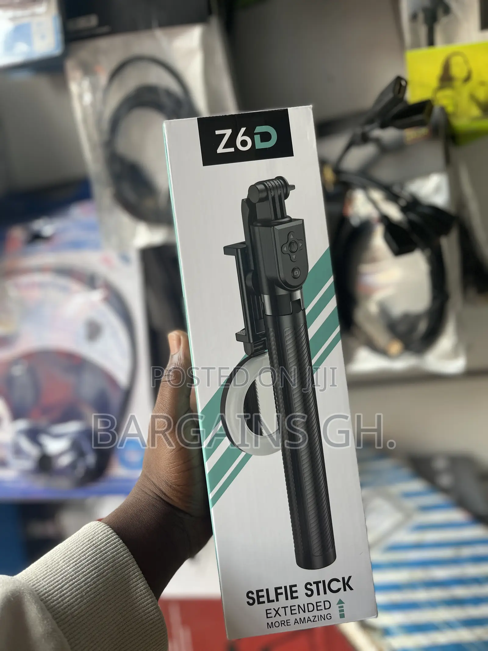 Z6d Extendable Selfie Stick