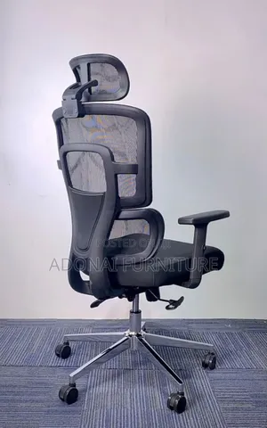 Office Ergonomic Swivel Chair (Black)