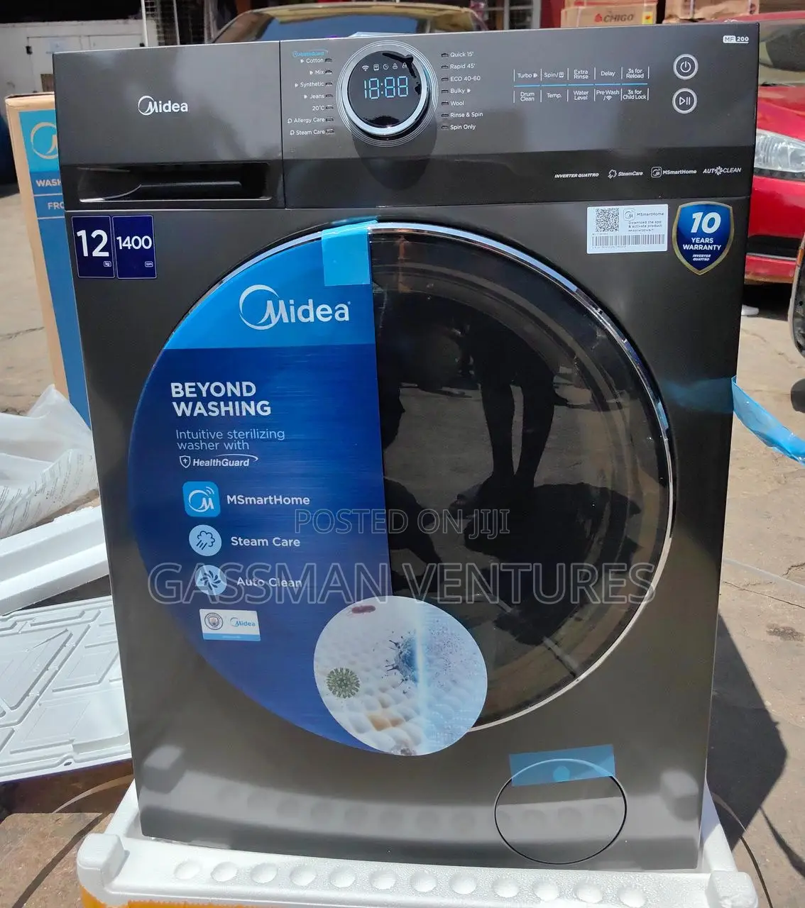 Midea 12kg Fully Automatic Front Load Washing Machine in Madina - Home ...