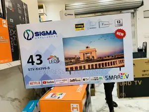 Ultra Modern Slim FHD Smart Satellite Sig-K43v6-S 43”