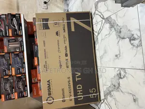 Original Uhd Sigma 55 Inch Smart (Sig-Ku55v6-S) Android Led Tv