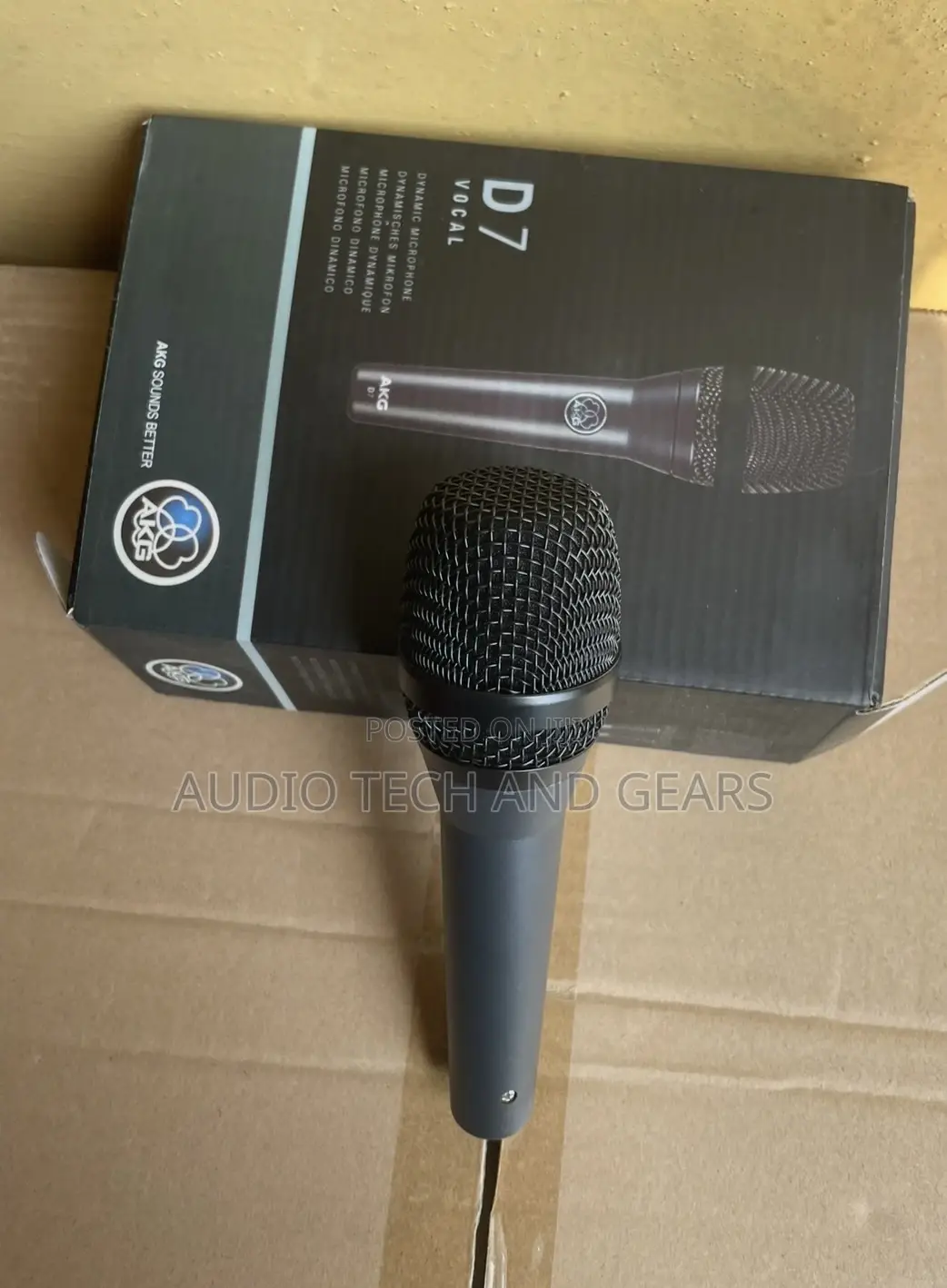 Akg D7 Cord Microphone